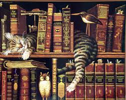 books with cat