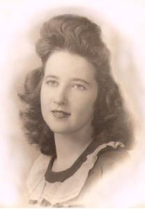 My Mom in 1944 age 20