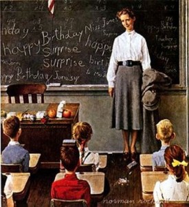 Norman-Rockwell-school